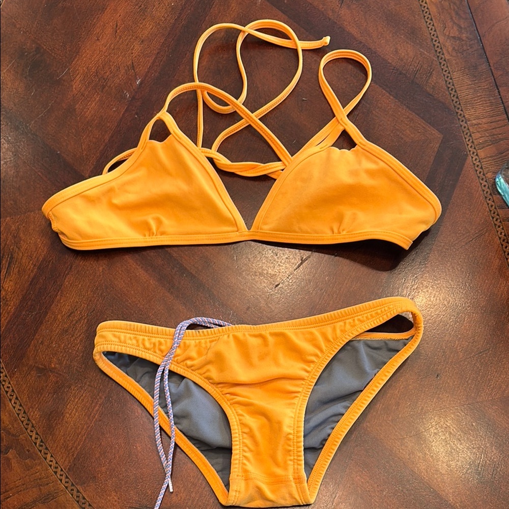 Orange Bikini Set